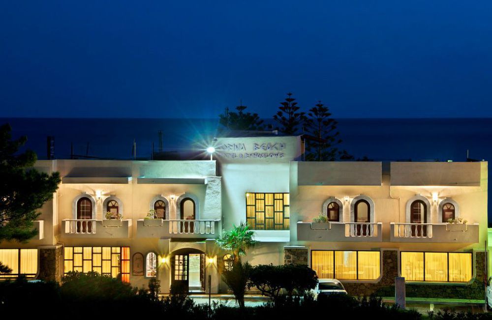 Coriva Beach Hotel & Bungalows Koutsounári Buitenkant foto