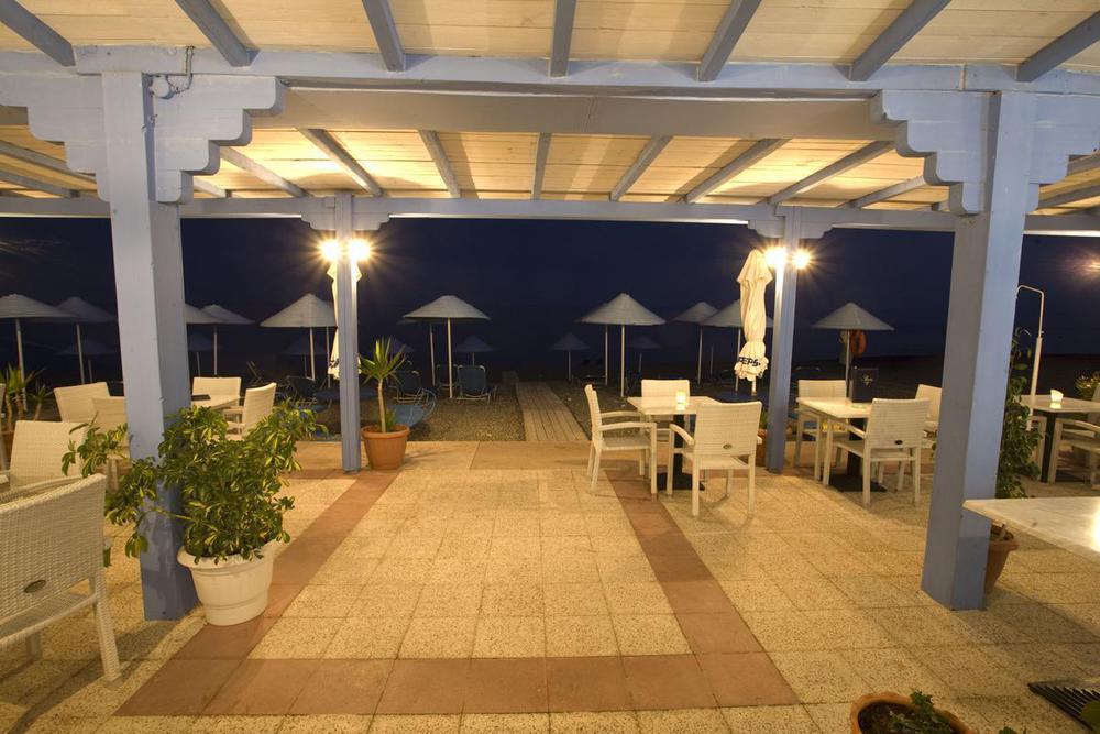 Coriva Beach Hotel & Bungalows Koutsounári Restaurant foto